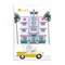 Stupell Industries Elephant & Miami Hotel Wall Plaque, design by Carla Daly